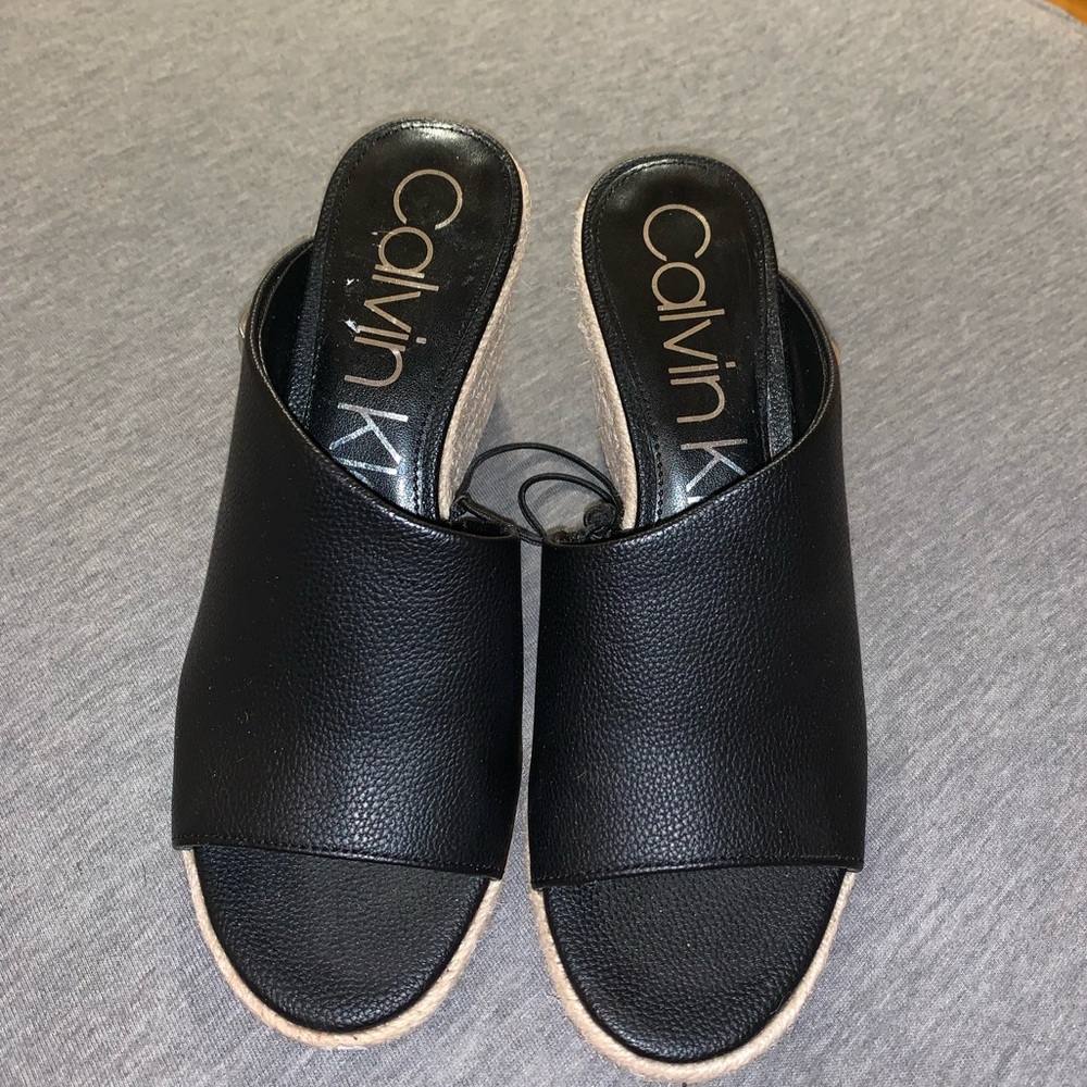 Calvin Klein sandal wedges